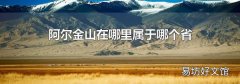 阿尔金山在哪里属于哪个省