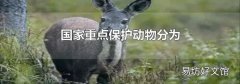 国家重点保护动物分为