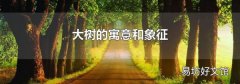 大树的寓意和象征