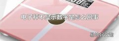 电子秤不显示数字是怎么回事