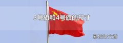 3号旗和4号旗的尺寸