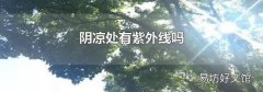 阴凉处有紫外线吗