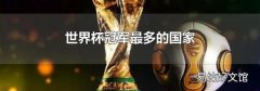世界杯冠军最多的国家