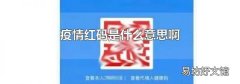 疫情红码是什么意思啊