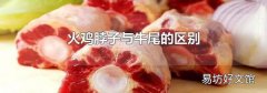 火鸡脖子与牛尾的区别