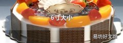 6寸大小