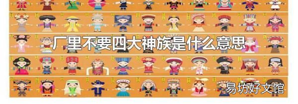 厂里不要四大神族是什么意思