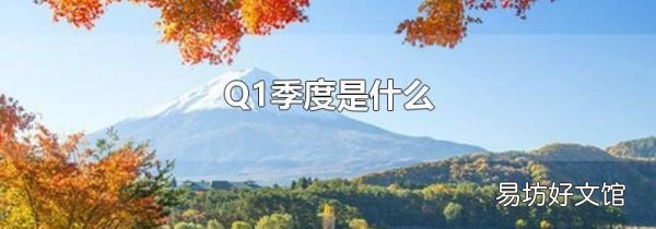 Q1季度是什么