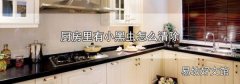 厨房里有小黑虫怎么清除