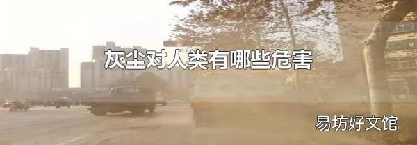 灰尘对人类有哪些危害
