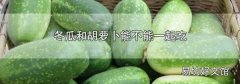 冬瓜和胡萝卜能不能一起吃