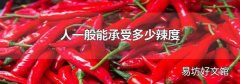 人一般能承受多少辣度