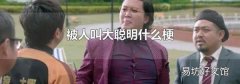 被人叫大聪明什么梗
