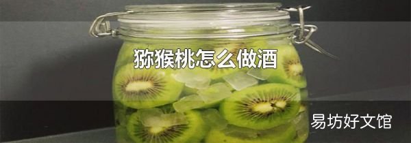 猕猴桃怎么做酒