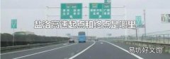 盐洛高速起点和终点是哪里