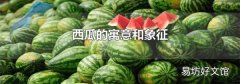 西瓜的寓意和象征