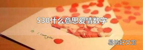 530什么意思爱情数字