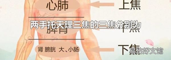 两手托天理三焦的三焦分别为