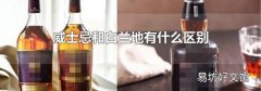 威士忌和白兰地有什么区别