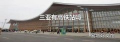 三亚有高铁站吗