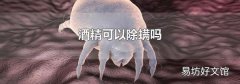 酒精可以除螨吗