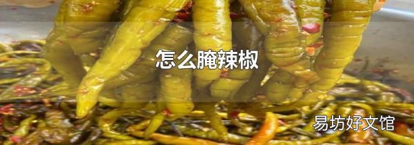 怎么腌辣椒