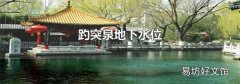 趵突泉地下水位