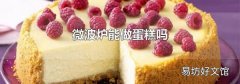 微波炉能做蛋糕吗