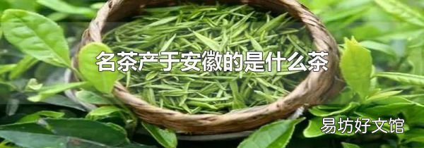 名茶产于安徽的是什么茶