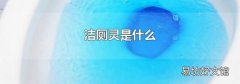 洁厕灵是什么