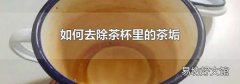 如何去除茶杯里的茶垢