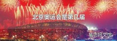 北京奥运会是第几届