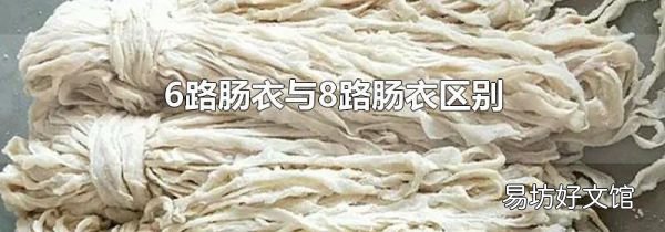 6路肠衣与8路肠衣区别