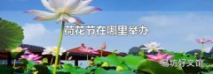 荷花节在哪里举办