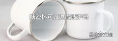搪瓷杯可以进微波炉吗
