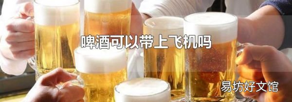 啤酒可以带上飞机吗