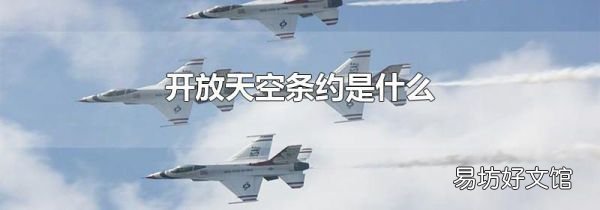 开放天空条约是什么
