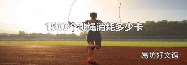 1500个跳绳消耗多少卡