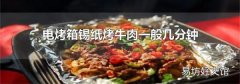 电烤箱锡纸烤牛肉一般几分钟