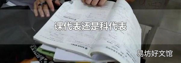 课代表还是科代表