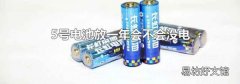 5号电池放一年会不会没电