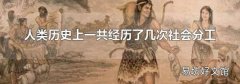人类历史上一共经历了几次社会分工
