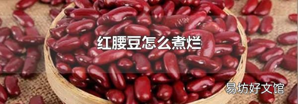 红腰豆怎么煮烂