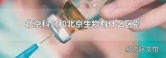 北京科興和北京生物有什么區(qū)別