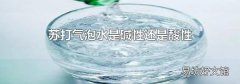 苏打气泡水是碱性还是酸性