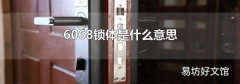 6068锁体是什么意思