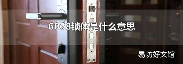6068鎖體是什么意思