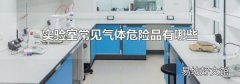 實驗室常見氣體危險品有哪些