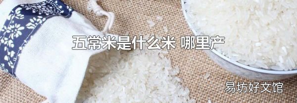 五常米是什么米 哪里產(chǎn)