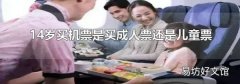14岁买机票是买成人票还是儿童票